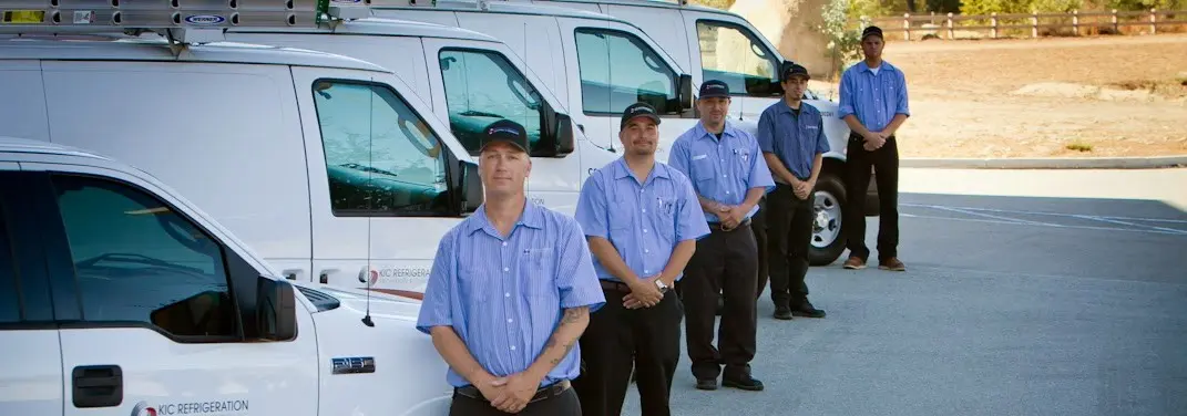 KIC Refrigeration crew ready for Mini Split Repair jobs across Fairfax